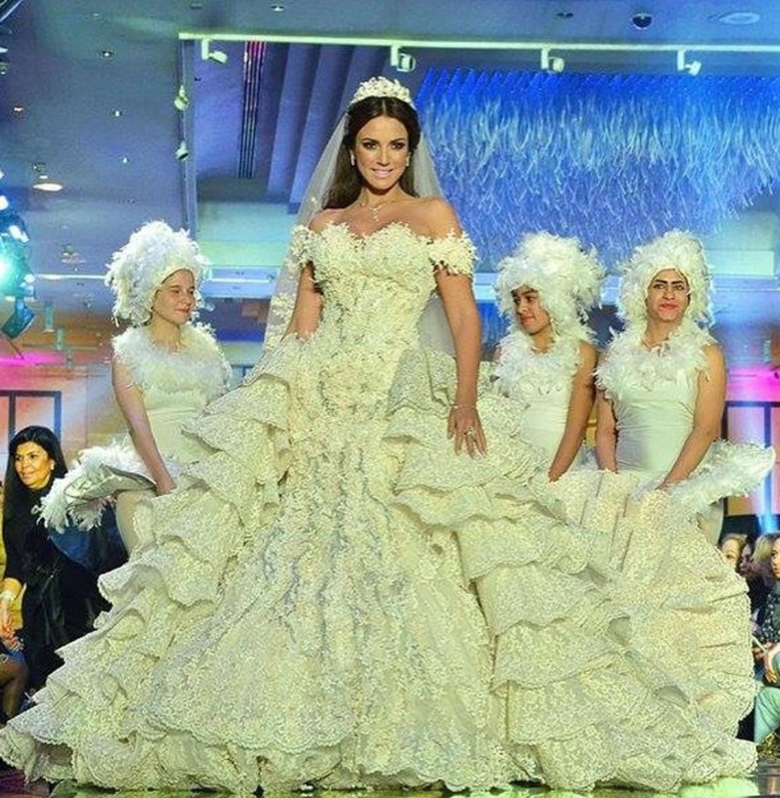 صور-درة-التونسية-ملكة-الثلج-في-أجمل-فستان-زفاف-بتوقيع-هاني-البحيري-1165745